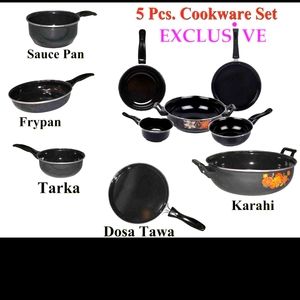 Non stick cookwear set of 5